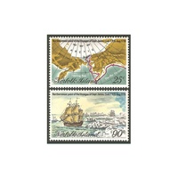 1978 (SG213/4) Norfolk Isl. Captain Cook Bicentenary Set of 2 MUH