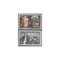 1978 (SG218/9) Norfolk Isl. 250th Birth Anniv of Captain Cook MUH