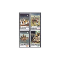 1985 (SG 374/7) Norfolk Isl. Christmas Set of 4 MUH