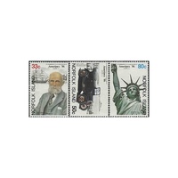 1986 (SG 385/7) Norfolk Isl. Ameripex '86 Stamp Expo Set of 3 MUH