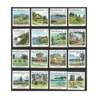 1987 (SG 405/20) Norfolk Isl. Scenes Set of 16 MUH