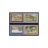 1988 (SG 452/5) Norfolk Isl. Restored Buildings from the Convict Era