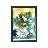 Christmas Island 2018 Merry Christmas International $2 Ex-Booklet Stamp Self-adhesive MUH