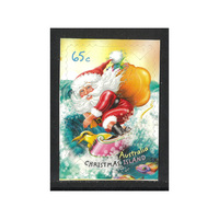 Christmas Island 2018 Merry Christmas Ex Embellished Booklet Stamp Self-adhesive MUH