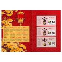 Christmas Island 2019 Year of The Pig Silk Mini Sheets Special Stamp Pack MUH