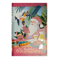 Christmas Island 2019 Merry Christmas Ex Embellished Booklet Stamp Self-adhesive MUH