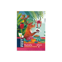 Christmas Island 2019 Merry Christmas Ex-Booklet International Stamp Self-adhesive MUH