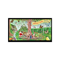 Christmas Island 2020 Merry Christmas Miniature Sheet of 2 Stamps MUH