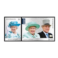 Australia 2017 Queen's Birthday Set of 2 Self-adhesive Ex Booklet MUH (978)