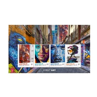 Australia 2017 Street Art Miniature Sheet MUH (988)