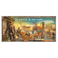 Australia Henry Lawson, 1867–1922 Miniature Sheet MUH (996)- MS4742