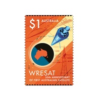 Australia 2017 50th Anniversary of WRESAT Single MUH (1015)