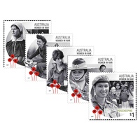 Australia 2017 Women in War A Century of Service Self-adhesive MUH (1020)
