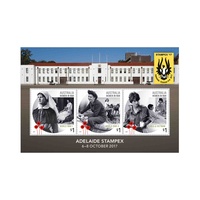 Australia Women in War Miniature Sheet Stampex Adelaide Show MUH (1022)- SG MS4806