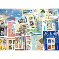 Samoa 20 Different Stamp Miniature Sheets All MUH (6B)