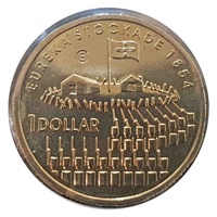 2004 Eureka Stockade1854 “E” Mintmark $1 UNC Carded