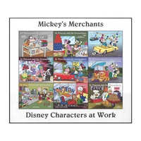 Disney Mickey's Merchants Sheetlet Stamps MUH - St Vincent & the Grenadines