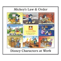 Disney Mickey's Law & Order Sheetlet Stamps MUH - St Vincent and the Grenadines