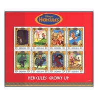 Disney Hercules Grows Up Sheetlet Stamps MUH - Grenada