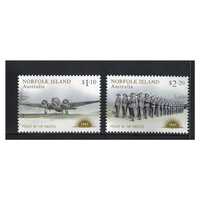 Norfolk Island 2020 Peace in The Pacific Set of 2 Stamps MUH