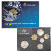 Australia 2008 International Year of Planet Earth 6-Coin Proof Year Set RAM