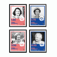 New Zealand 2021 Queen Elizabeth II Ninety-Fifth Birthday Set of 4 Stamps MUH