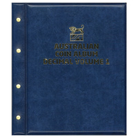 Australia Decimal Coin Album Volume 1 - 16 Pages 1966 to 2015 For 1c, 2c, 5c, 10c, 20c, 50c, $1 & $2
