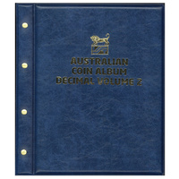 Australia Decimal Coin Album Volume 2 - 12 Pages 2016 to 2018 For 1c to $2 Including Supplement Pages