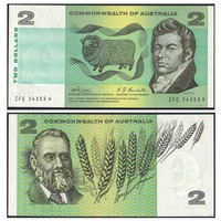 Australia 1968 $2 Two Dollars Phillips/Randall "Star Prefix" ZFQ Banknote R83S UNC