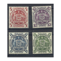 Australia 1949-1950 Coat of Arms Set of 4 MUH Very Fine SG224a/d