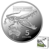 Inside Australia's Most Dangerous - Saltwater Crocodile 2020 $5 1oz Silver Proof Coin
