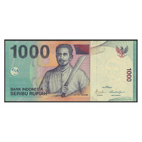 Indonesia 2009 Single Banknote 1000 Rupiah UNC