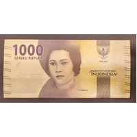 Indonesia 2016 Single Banknote 1000 Rupiah UNC