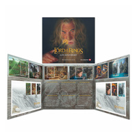 New Zealand 2021 The Lord of the Rings: The Fellowship 20th Anniv Presentation Pack/6 Mini Sheets & 2 FDC's
