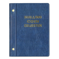 Australian Shilling Coin Album 1910 - 1963 Including 6 Pages 23x17 cm