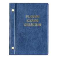 Australian Florin Coin Album 1910 - 1964 Including 6 Pages 23x17 cm
