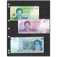 Iran 2014-21 Set of 3 Banknotes 10000 20000 50000 Riels UNC