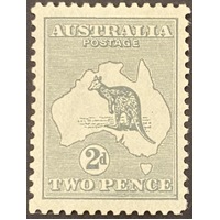 Australia 1915 ROO 2nd wmk 2d, (SG24) MLH