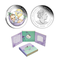 Australian 2020 Newborn Baby Keepsake 50c Cents 1/2oz Silver Proof Coin