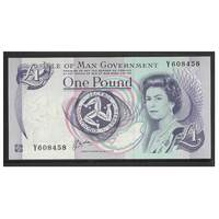 Isle of Man 1983 Single Banknote 1 Pound UNC W/ Cashen Signature