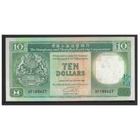 Hong Kong 1992 HSBC Single Banknote $10 Ten Dollars UNC 