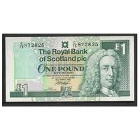 Scotland 1999 Single Banknote 1 Pound UNC