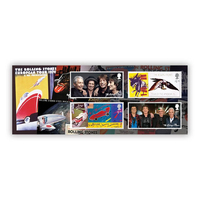 Great Britain 2022 The Rolling Stones Miniature Sheet of 4 Stamps MUH