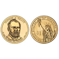 USA 2011 Ulysses S. Grant  Presidential Dollar $1 UNC