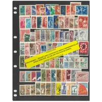 Yugoslavia 1950-59 Selection of Various Commemorative Issues 86 Stamps MUH #251