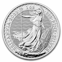 2022 Royal Mint Britannia Silver Coin - 1oz