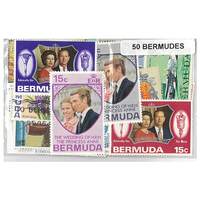Bermuda - 50 Different Stamps