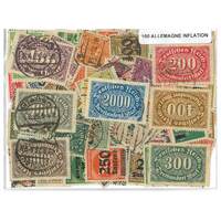 Germany Inflation - 100 Different Stamps