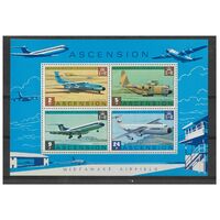 Ascension 1975 Wideawake Airfield Mini Sheet of 4 Stamps SG191 Mint MUH 4-12