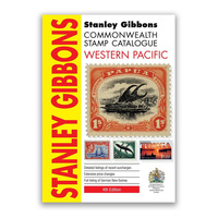 Stanley Gibbons - Western Pacific Stamp Catalogue 4th Edition 2017 Coloured Page